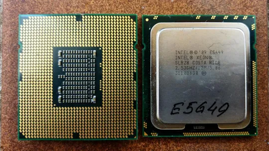 6х ядерный процессор Intel Xeon E5649 SLBZ8 6C/12HT 2.50-2.90GHz/12M/5.86GT/s 80W LGA1366 Вживане Ціна