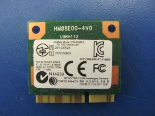 №120-6 Wi-Fi адаптер RTL8188EE 709505-001 для HP Pavilion 15-n оригінал Продаж