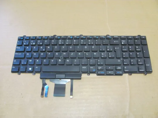 номер1000-4 клавіатура робоча з підсвіткою 04WM2N  для Dell Precision 7510 7520 P53F 7710 7720 Latitude E5550, E5570, E5580, Precision 3510,3520,3530,7510,7520, 7710,7720 оригінал Ціна