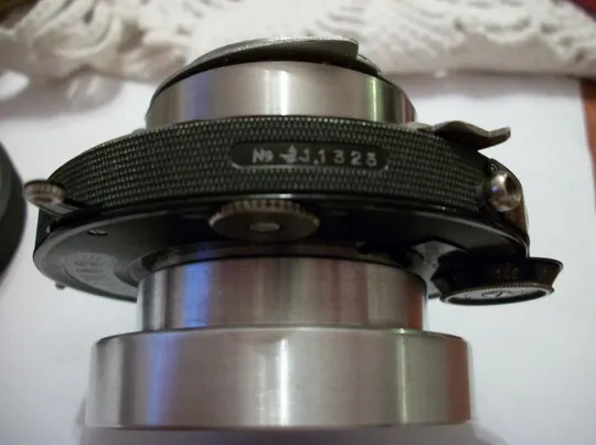 Объектив Tessar 1:4,5 , f=15cm , TESSAR , Carl Zeiss Jena, ТЕССАР [давний-но сохранность нового] З аукціону