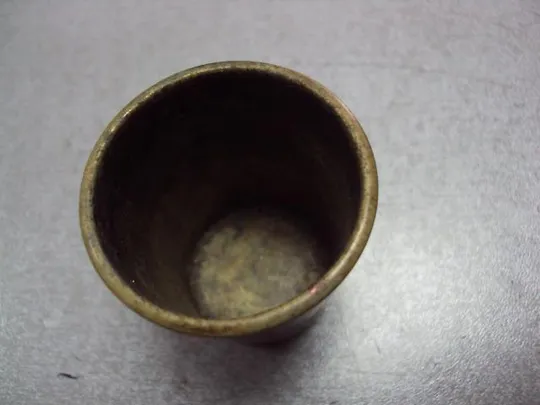 Рюмка стопка Варшава norblin and co galw warszawa латунь 4,5 см №10547 З аукціону