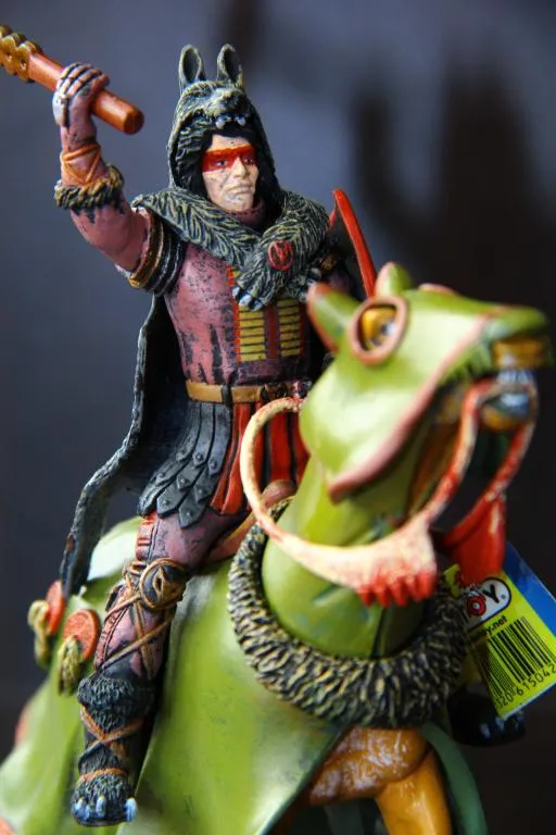 рыцарь воин с ударным молотом на коне  90-100мм PLASTOY Франция Ціна