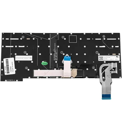 фото, Клавиатура для ноутбука LENOVO (ThinkPad: T14s Gen 4) rus, black, подсветка клавиш