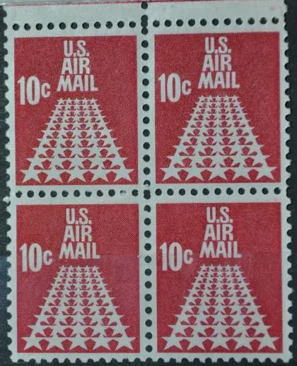 фото, США Авиапочта 1968