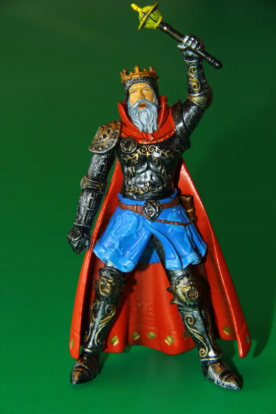 КОРОЛЬ ЛИЦАР рыцарь PLASTOY Франція 90-100мм Ціна