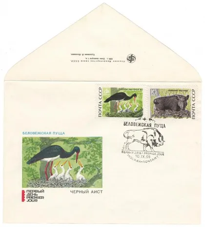 фото, Беловежская пуща. КПД серія. 1969 рік. СРСР