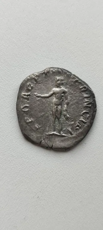 Купити Древний Рим монета денарий Гений народа,серебро,император Траян 107 г н.э. gp653