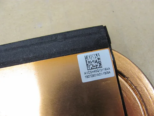 номер0026-4 система охолодження  Охолоджувальна система Кулери та системи охолодження Охолодження материнської плати cooling system Кулер Охолоджувальний блок  01ER496 для Lenovo Thinkpad T580 P52S  оригінал Інтернет-аукціон