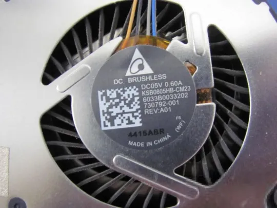 №243-9 Вентилятор (кулер, FAN) 730792-001 6033B0033202 для HP 740 840 850 G1 G2 ZBook 141 оригінал Продаж