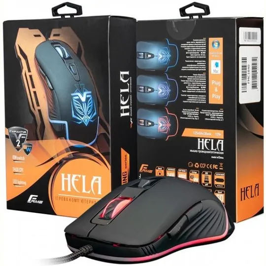 Мышь Frime Hela Black (FMC1840) З аукціону