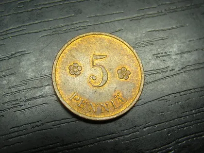 фото, 5 пенні 1939 Фінляндія