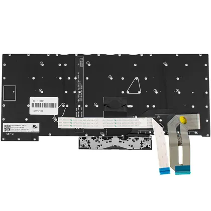 фото, Клавіатура для ноутбука LENOVO (ThinkPad: T14s) rus, black, підсвічування клавіш, без кадру, с джойстиком