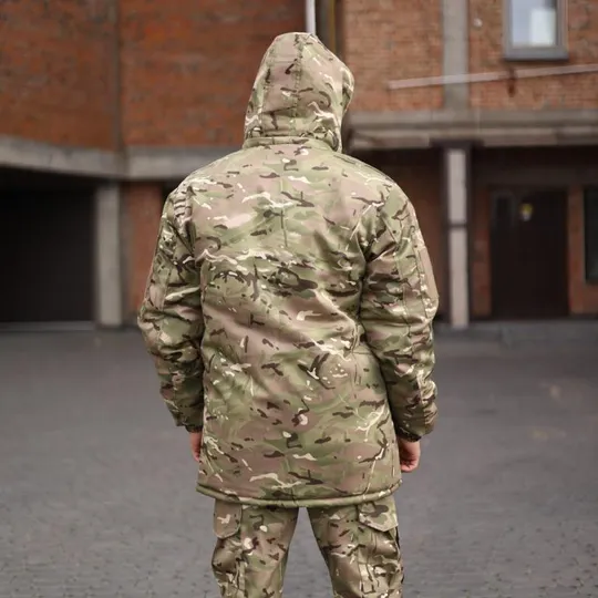 Купити Куртка-бушлат военная мужская тактическая ВСУ (ЗСУ) Мультикам 8589 56 размер