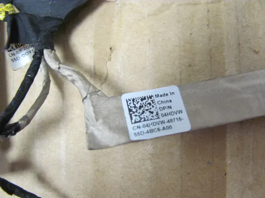 692-13 шлейф 04HDVW 450.01V04.0001 для Dell Inspiron 3148 13 7347 7348 7352 7558 оригінал З аукціону