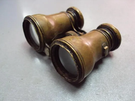 Бинокль с компасом Chevalier Opticien Paris Париж 11,5 х 8,8 см, диаметр 4,5 см (№900) Ціна