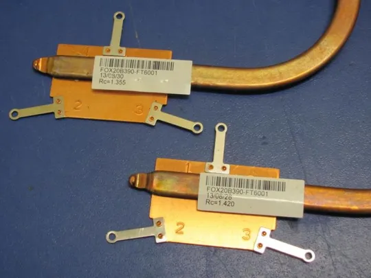 №127-9 Термотрубка системи охолодження для MEDION AKOYA S6212T оригінал Де купити