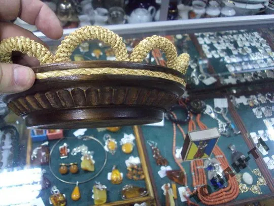 миска тарелка дерево З аукціону
