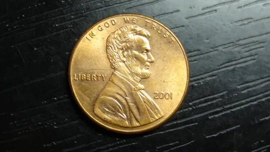 1 цент 2001 США Ціна