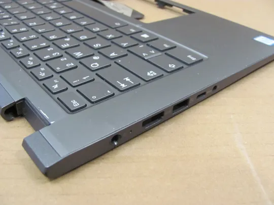 номер0341-7  Кришка панель палмрест AP173000900 клавіатура з підсвічуванням SN20R55304 для  Lenovo Yoga 530-14IKB 530-14ARR корпус топкейс Верхня панель палмрест cover-C тачпад оригінал Де купити