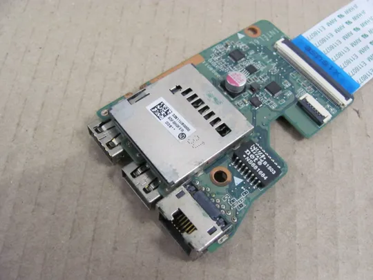 номер0217-27 плата USB LAN DAX11ATB6D0  для HP Pavilion 17-G оригінал З аукціону