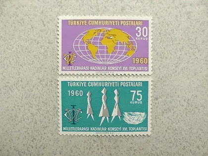 фото, Серія поштових марок Туреччина 1960 рік **