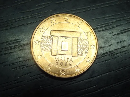 5 євроцентів 2016 Мальта UNC рідкісна Ціна