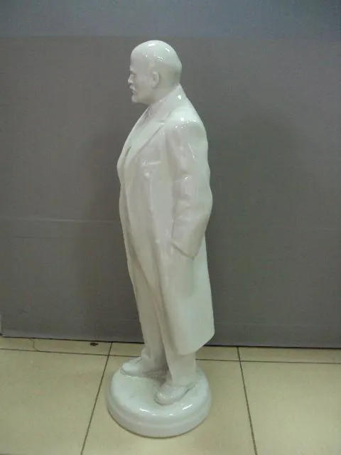 Фигура фарфор статуэтка Городница Ленин в полный рост большой высота 65,5-66 см №13713 З аукціону