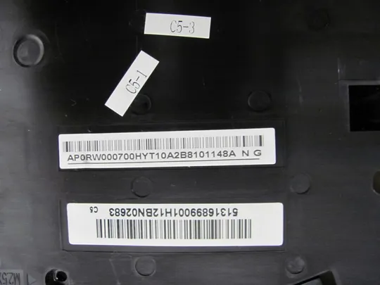 номер0342-17 панель палмрест AP0RW000700 для SAMSUNG NP350 NP350E7C NP355E7C корпус кришка Палмрест корпус топкейс Верхня панель палмрест cover-C тачпад оригінал Де купити