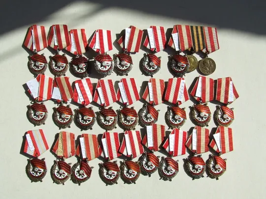 Орден Трудовой славы на заклёпках № 32 422 награждения 1978 года.  и много другого . Де купити