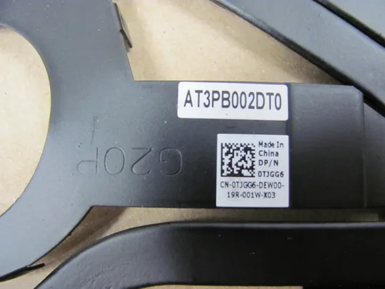 644-14 термоьрубка охолодження AT3PB002DT0 0TJGC6  для  Dell ALIENWARE x14 R1 R2  оригінал Недорого