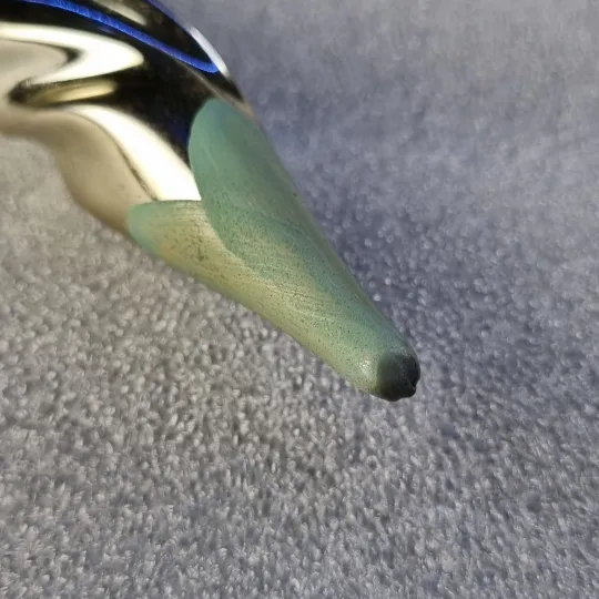 Елочная игрушка "сосулька" из металла и декоративным переходом З аукціону