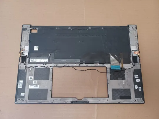 Купити номер1051-1 корпус кришка Палмрест корпус топкейс Верхня панель палмрест cover-C 0TJP2V AQ3RH000112  з клавіатурою 0F6HHK 490.0JD07.2D0T  для Dell XPS 15 9500 9510 PRECISION 5550 5560 оригінал