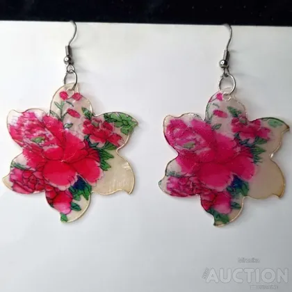 фото, Сережки у вінтажному стилі