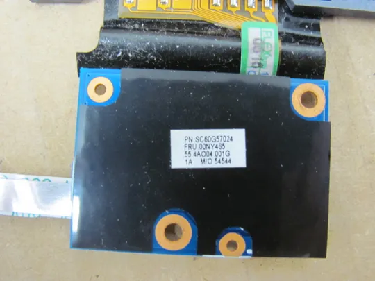 номер0251-24 плата  Smart Card Reader 00NY467 50.4AO11.021  для LENOVO ThinkPad W550S T550 оригінал З аукціону