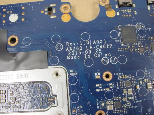 594-14  материнська плата AAZ60 LA-C461P  i5-6300U SR2F0  для Dell Latitude E7470  7470 оригінал Торговий майданчик