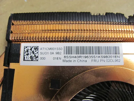 817-16 система охолодження AT1CM001SS0 AT1CM001DT0 02DL962 02DL963 для Lenovo ThinkPad T490 T495 P14s T14 Gen 1 оригінал Де купити