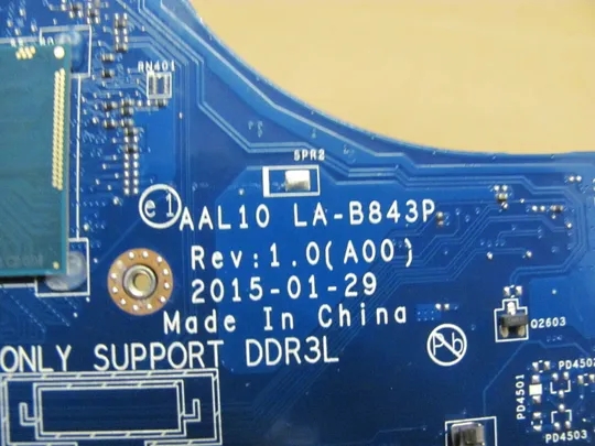 номер0201-28 материнська плата, Mainboard,Материнка,Основна плата,Системна плата,Плата системи,Laptop motherboard,мамка, ноутбучна плата AAL10 LA-B843P i3-4005U SR1EK  для   Dell Inspiron 15-5558, 5758  5358 5458 5558 Vostro 5558  оригінал Інтернет-аукціон