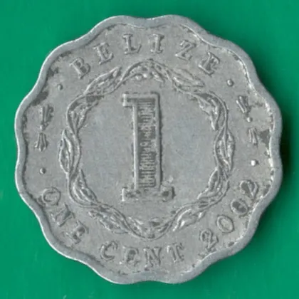 фото, 1 цент 2002 року Беліз [М]