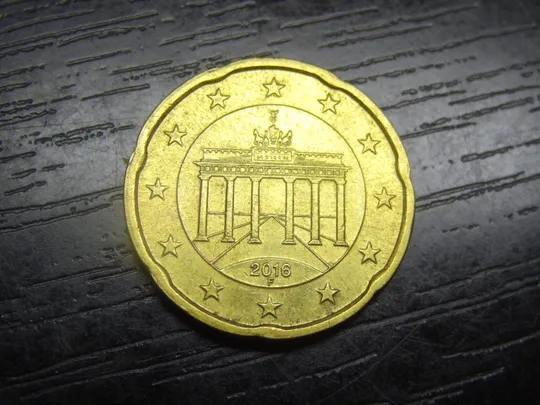 20 євроцентів 2016 F Німеччина Ціна