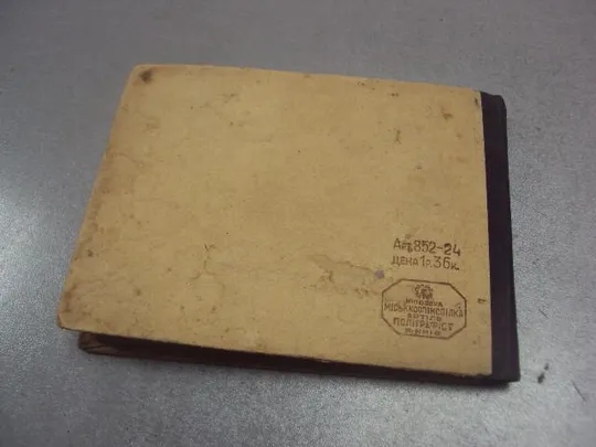 альбом для стихов артель полиграфист киев 1924 №169 Характеристики