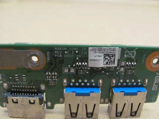 551-20 плата USB HDMI 69N0M3G10F01-01 для ASUS N56V8 N56D N56VM N56JR N56 оригінал Де купити