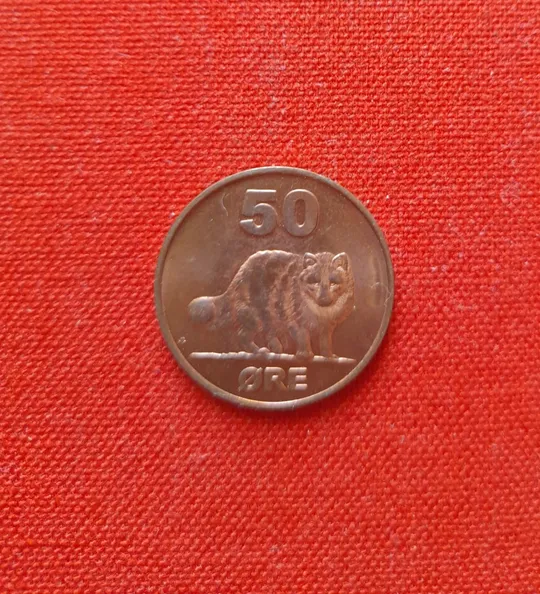 Гренландия 50 эре 2010г. Ціна