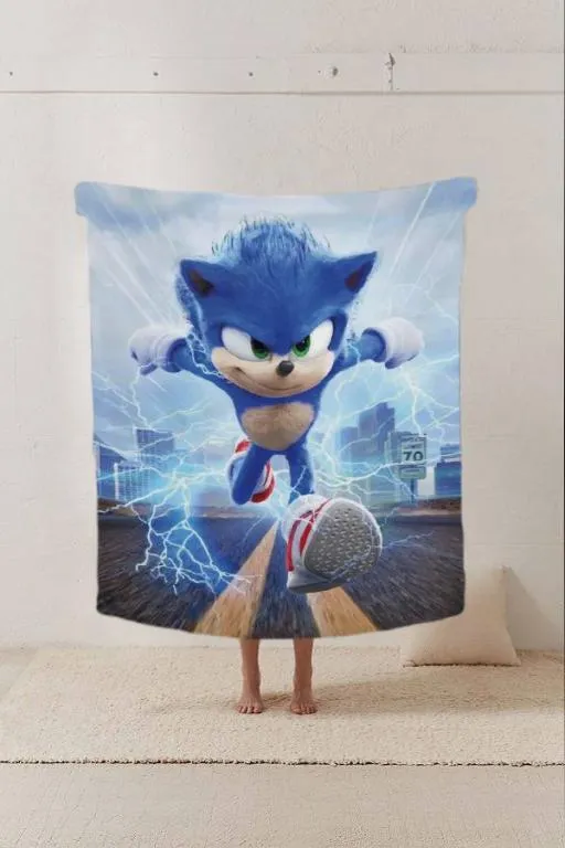 Купити Плед 3D Соник 20222445_B 12247 135х160 см