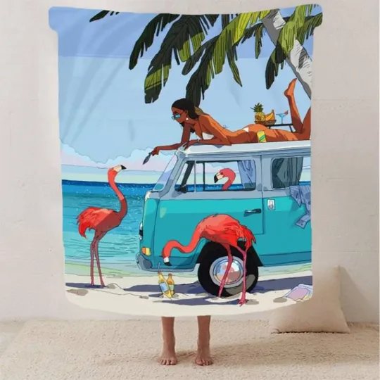 Купити Плед 3D Солнечный берег 2828_A 13076 160х200 см