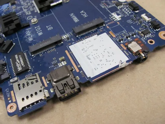 595-8 материнська плата AAZ60 LA-C461P i5-6300U SR2F0 для Dell Latitude E7470  7470 оригінал Інструкція