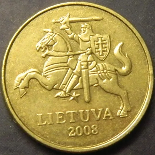 Купити 10 центів 2008 Литва
