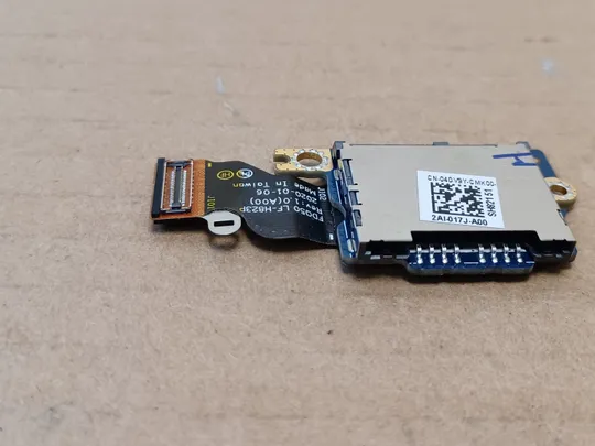 номер1052-9 плата SD-карти FDQ50\FDC55 LS-H821P  зі шлейфом 0XKVNG LF-H823P для Dell XPS 15 9500 9510 PRECISION 5550 5560 оригінал З аукціону
