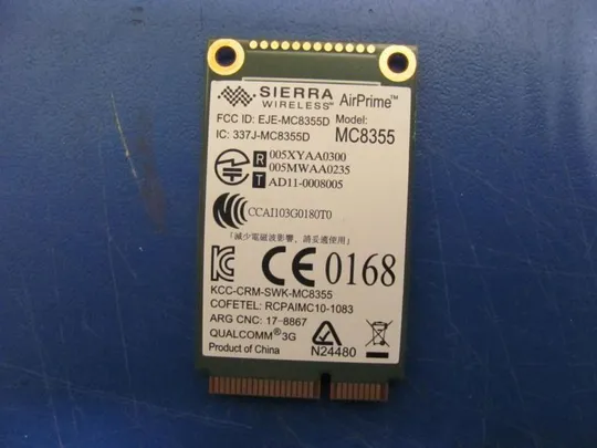 Купити №124-5 3G модем GPS Sierra Wireless MC8355 для FUJITSU CELSIUS H920 U772 оригінал
