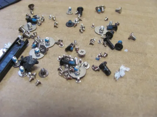 номер1032-11 комплектуюче кріплення гвинти для LENOVO Thinkpad P1 X1 Gen 2 оригінал З аукціону