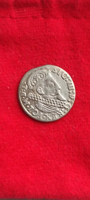1624 год монета серебрянный грош король Сигизмунд Ваза Польша nss34 Ціна